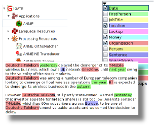 English Named Entity Recognizer